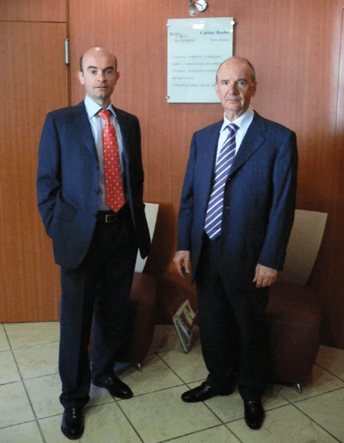 Denis et David Baubet, associés du cabinet